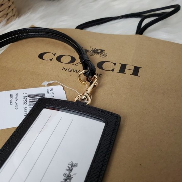 COACH ID CARD/CREDIT CARD HOLDER LANYARD - Picture 4 of 4